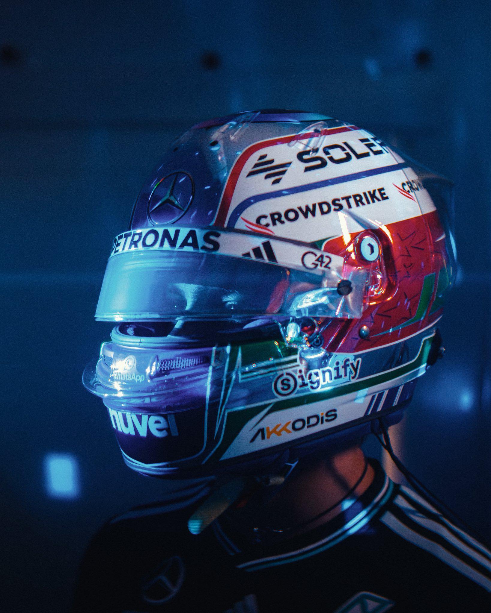 梅赛德斯翻盘索伯车队，拉塞尔统治全场